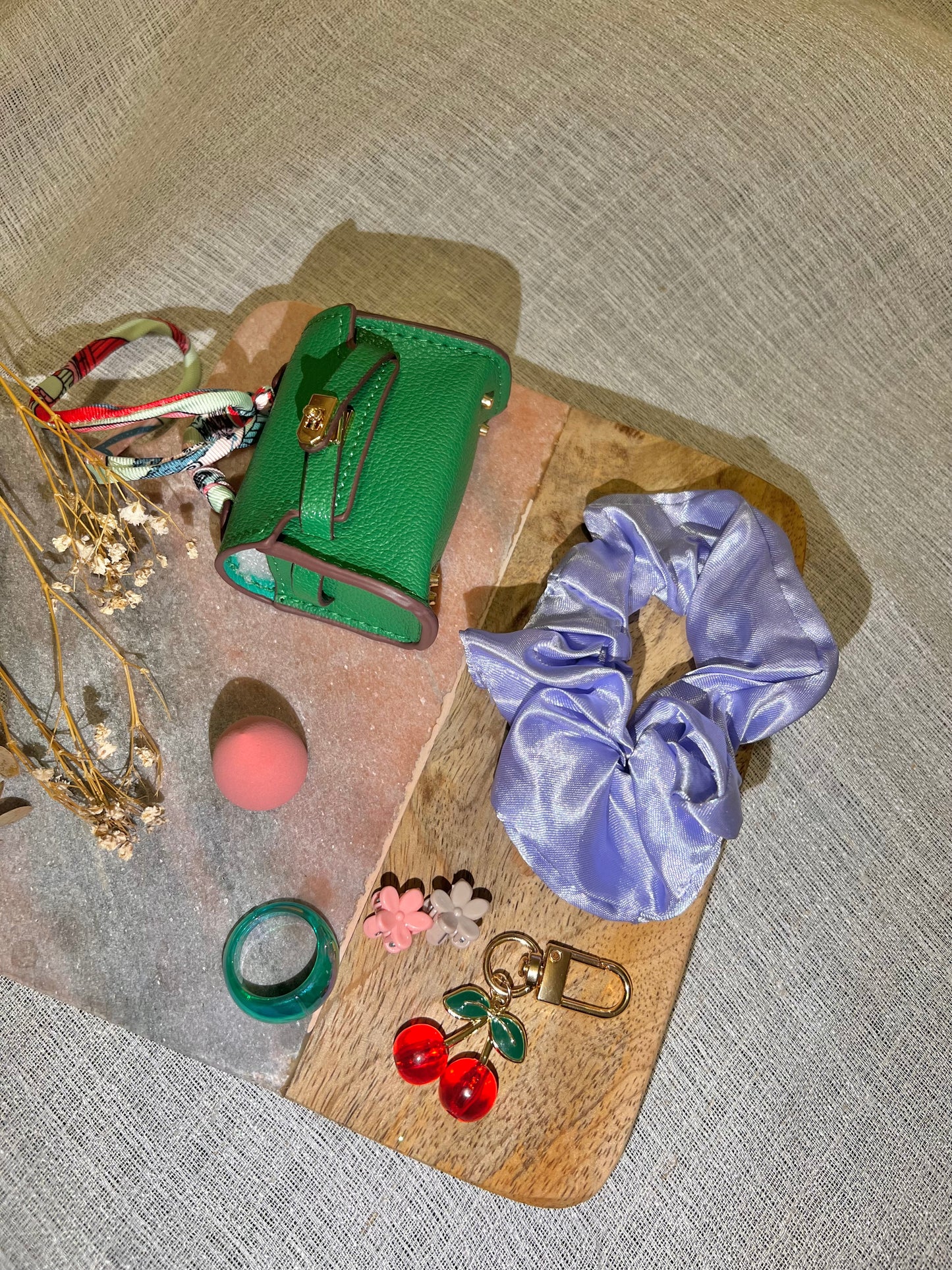 Paris IV Miniature Handbag AirPod Case/ Bag Charm & Complimentary Gift