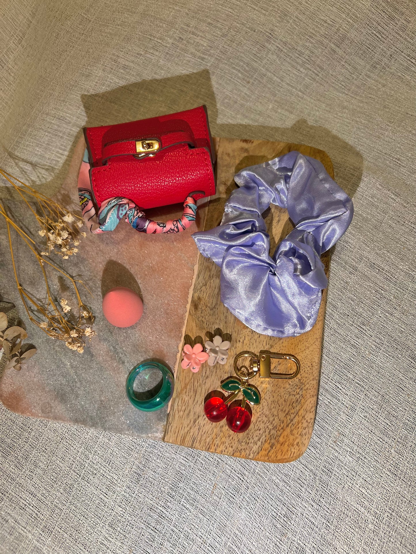 Paris IV Miniature Handbag AirPod Case/ Bag Charm & Complimentary Gift