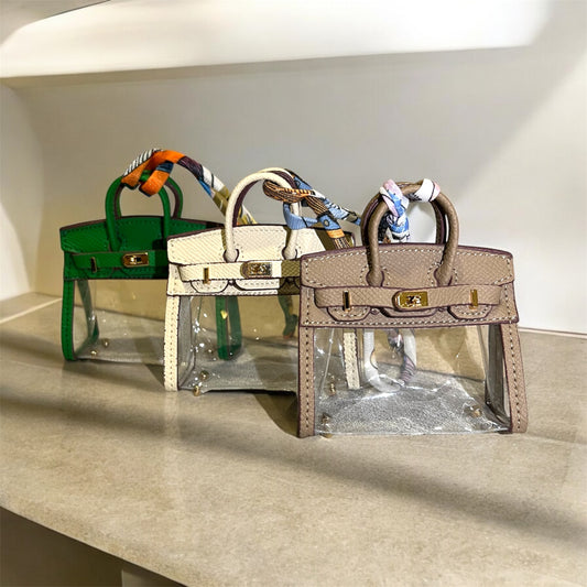 Paris III Miniature Versatile Handbag Bag Charm & Complimentary Gift