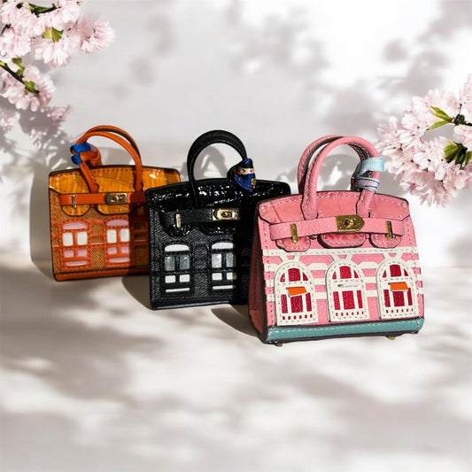 Paris Maison Versatile Miniature Handbag Bag Charm & Complimentary Gift