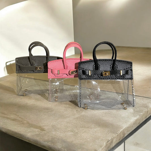 Paris II Versatile Miniature Handbag Bag Charm & Complimentary Gift