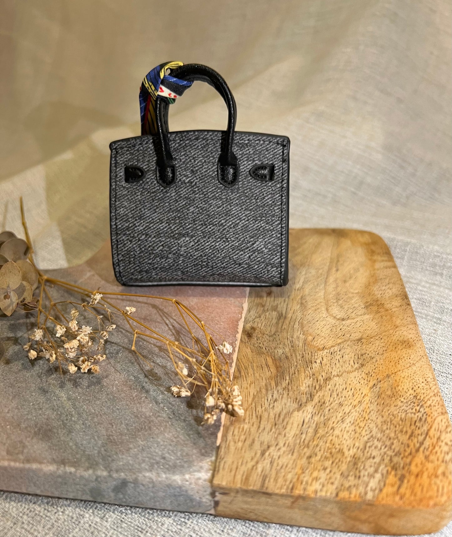 Paris Maison Versatile Miniature Handbag Bag Charm & Complimentary Gift
