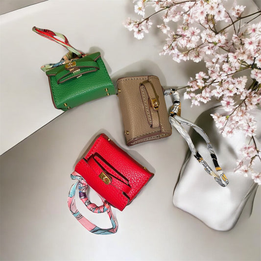 Paris IV Miniature Handbag AirPod Case/ Bag Charm & Complimentary Gift
